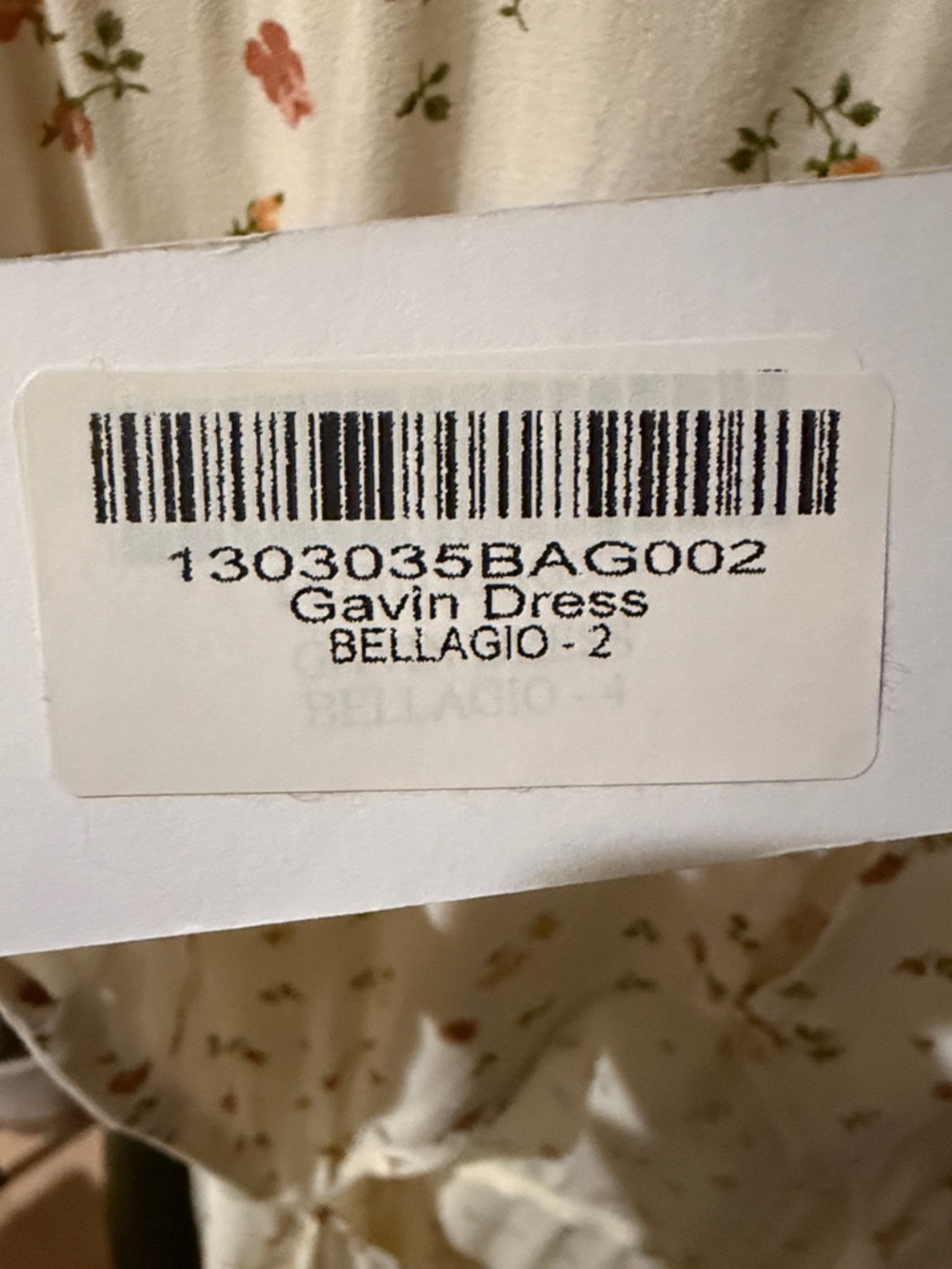 Reformation Gavin Dress Bellagio (NWT) Floral Midi Dress with High Front Slit - Picture 12 of 12